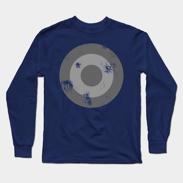 Greece Air Force Roundel Long Sleeve T-Shirt by Historia